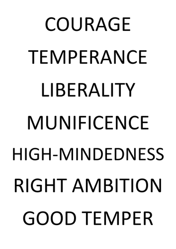 Intro to Aristotle's Virtue Ethics