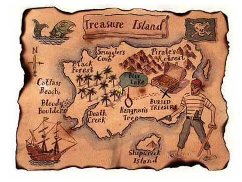 Treasure Island Sensory Story