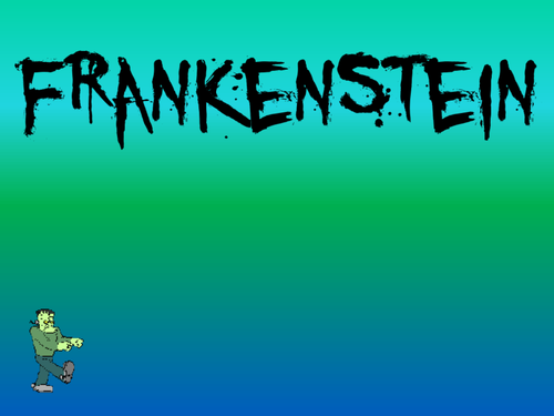 Frankenstein Sensory Story