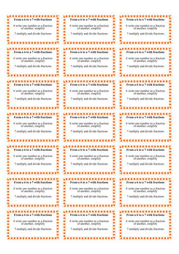 One Number as a Fraction of Another | Teaching Resources