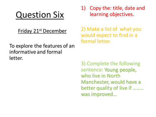 iGCSE Edexcel Revision day Powerpoint - Writing