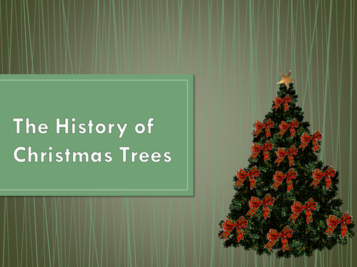 The History of Christmas Trees