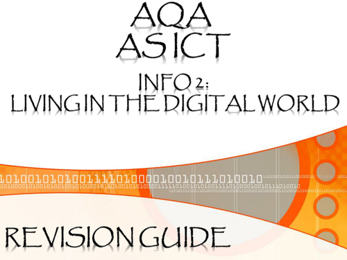 ICT Revision Booklet (INFO 2 )