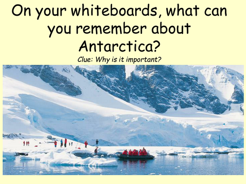 Antarctica board game lesson | Teaching Resources