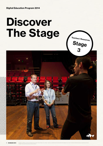 Discover the Stage - Stage 3 Resources