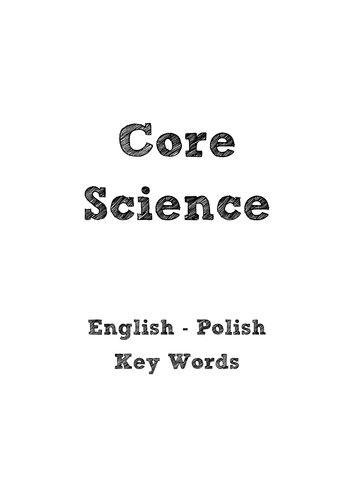 Core Science Translation