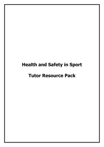 ALL IN ONE HEALTH & SAFETY - TUTOR & STUDENT  BOOK