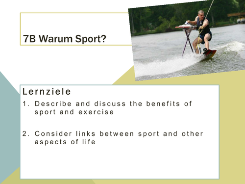7B Warum Sport AQA AS German