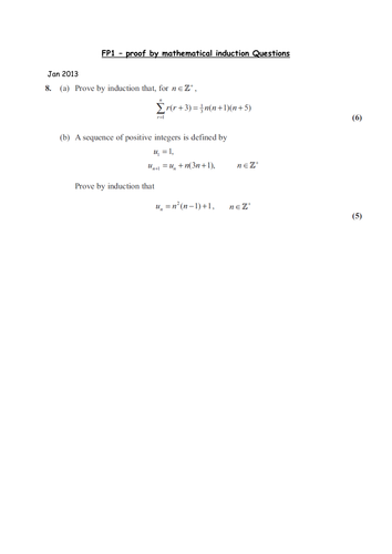 Maths Further Pure 1 - Set of lesson powerpoints