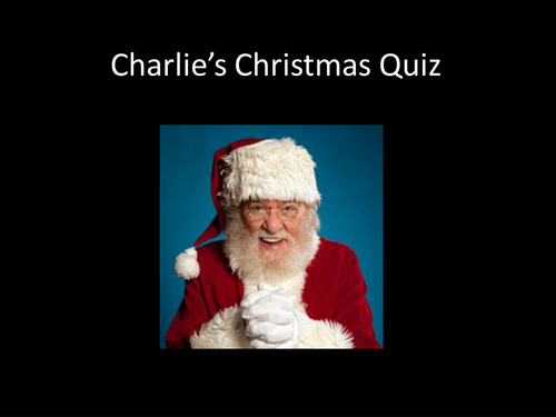 Christmas Quiz