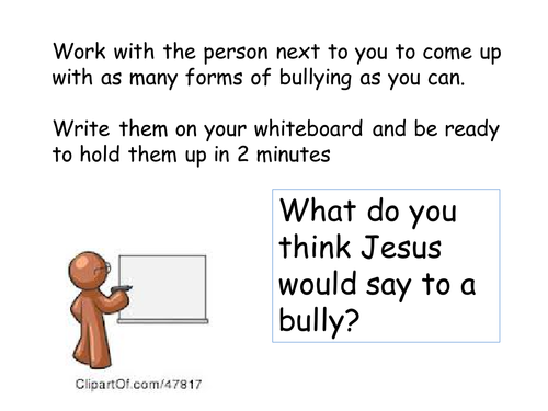 Christianity and bullying