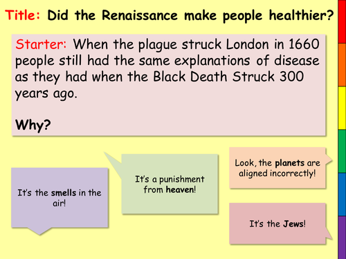 Did the Renaissance make people healthier?