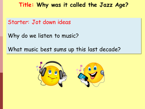 Why was it called the Jazz Age?
