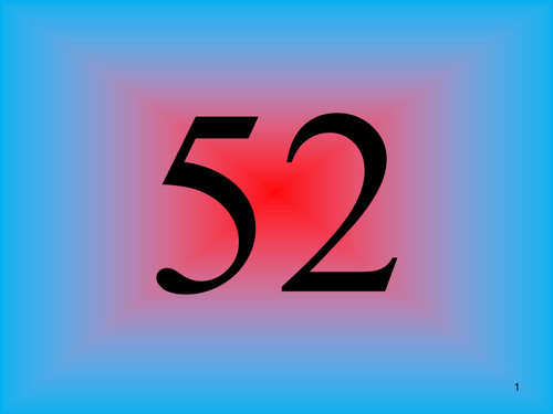 Numbers 1 to 100 This is The Set 50 to 59 | Teaching Resources