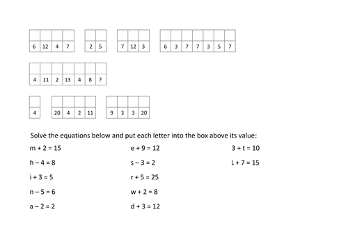 Equations Codebreaker Christmas Jokes
