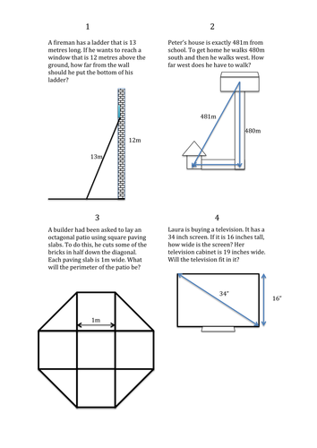 pythagoras problem solving