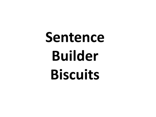 Biscuit Sentence Builder
