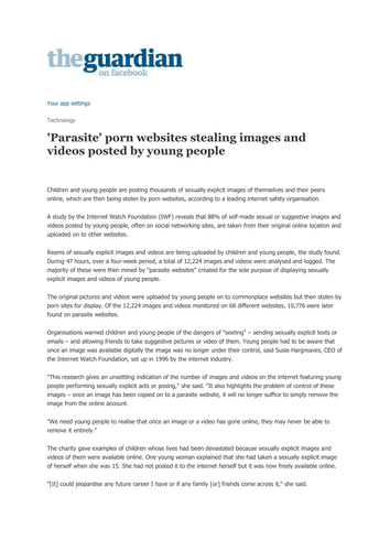 Photos on the Internet