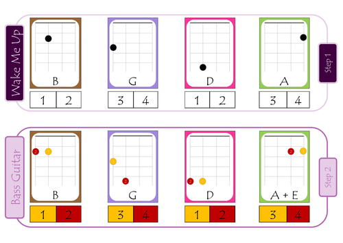 Wake Me Up Band Sheets