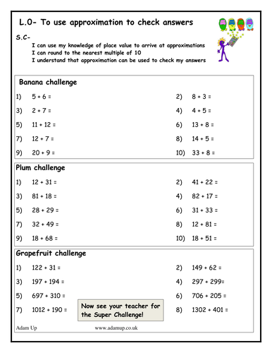 Approximation differentiated activity