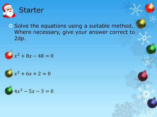 Solving Equations involving Algebraic Fractions