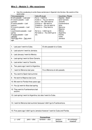 Fui a Cuba - Mira 2 - Module 3