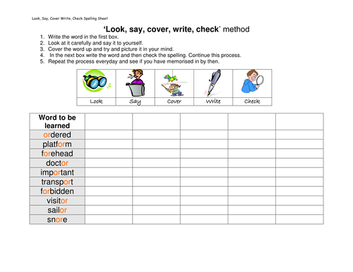 Level 2 Spring 1 spelling tests