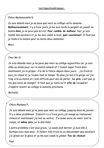 Les hypochondriaques