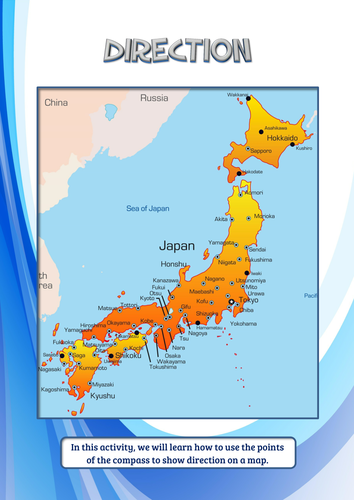 Using direction with Japanese cities