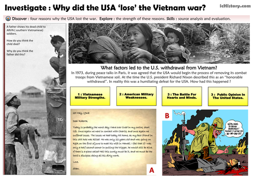 Why did the USA lose the Vietnam war?