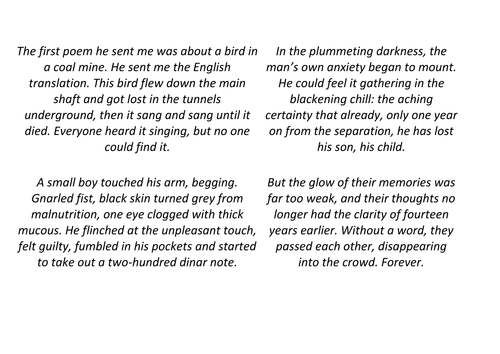 Quote relay Short Stories - Sunlight on the Grass