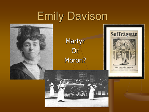 Emily Davison lesson