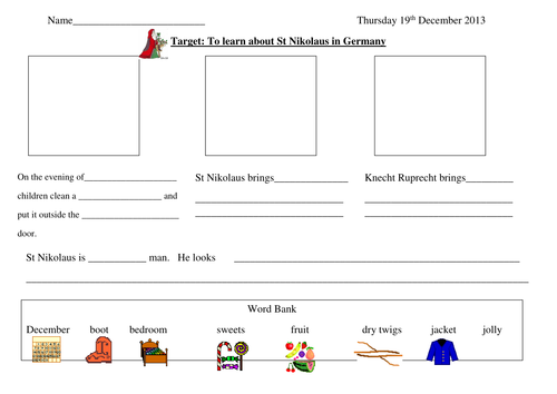 St Nikolaus - Christmas in Germany