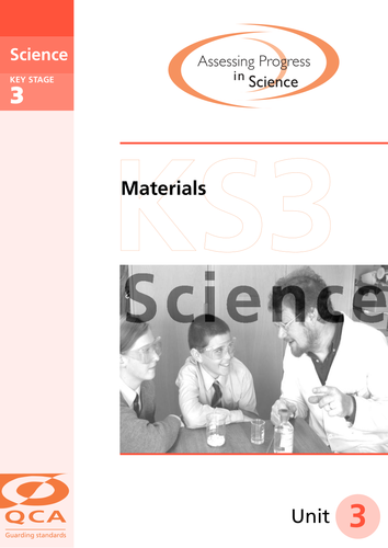 Materials KS3 Guide from QCA
