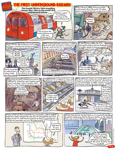 The First Underground Railway Comic