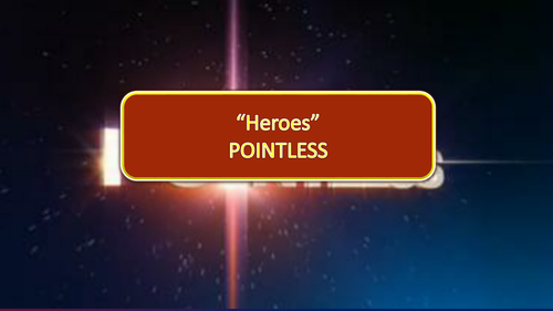 'Heroes' Robert Cormier - Pointless Quiz
