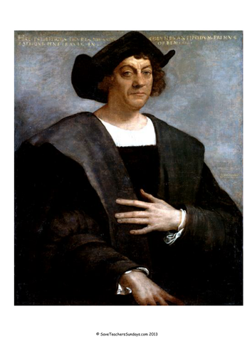 Christopher Columbus and Neil Armstrong KS1 Lesson Plan, Text and Worksheets