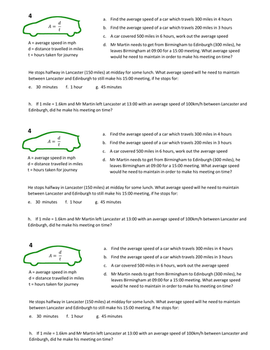 Working with formulae