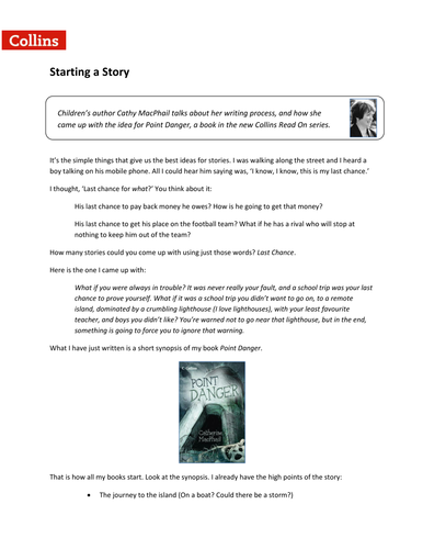 Starting a Story