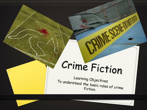 Crime fiction introduction