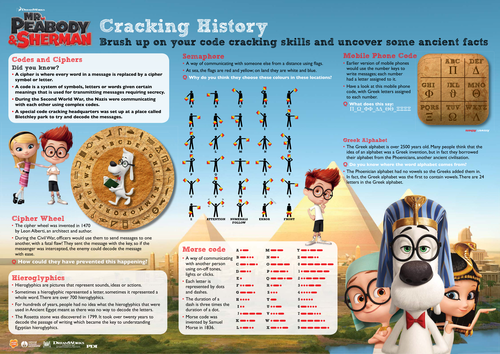 'Cracking History' - Mr. Peabody & Sherman