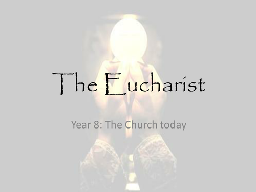 The Catholic Eucharist