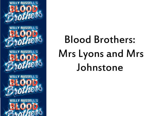 Mrs Lyons and Mrs Johnstone