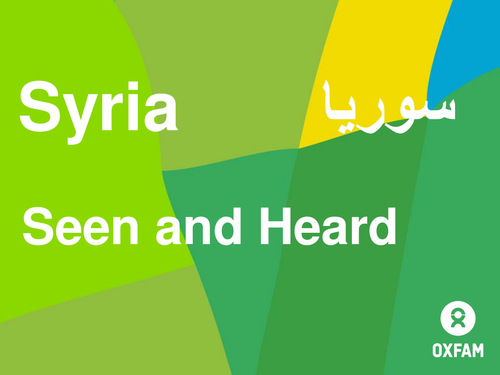 Syria: Seen and Heard