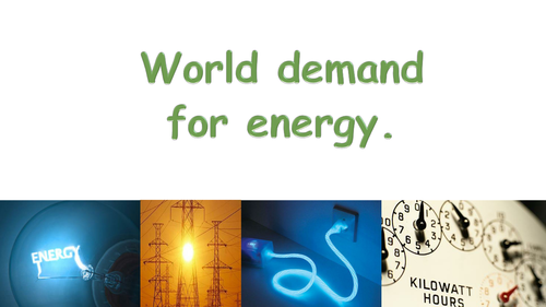 Demand for Energy