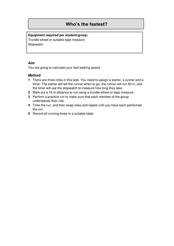 Velocity and Speed SOLO Lesson