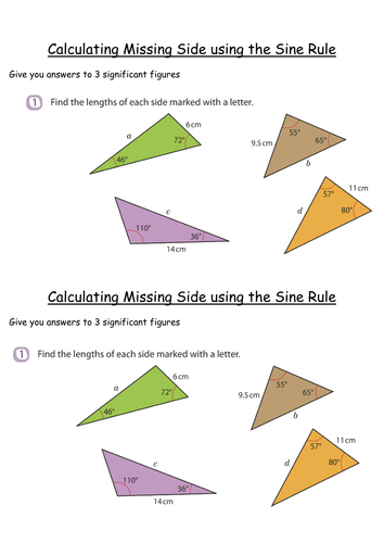 Sine Rule Grade A Lesson