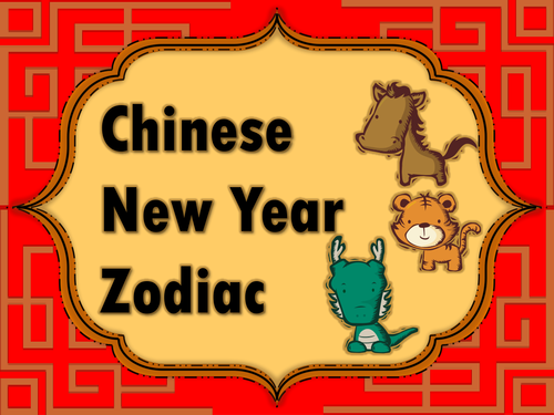 Chinese Zodiac animals and characteristics Teaching Resources