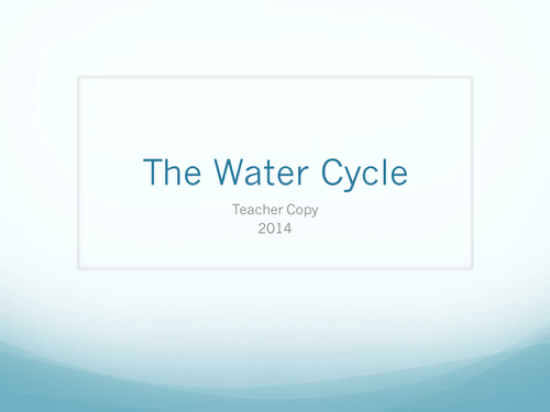 The Water Cycle