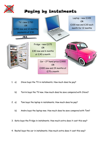 Paying by Installments